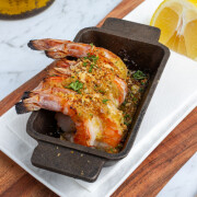 Sizzling Garlic Prawns (GF)